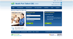 Desktop Screenshot of jobs.npt.gov.uk